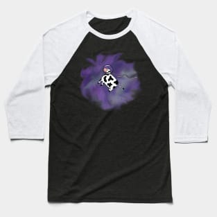 Space Cow Baseball T-Shirt